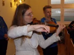 Symbole ŚDM w kaplicy Sióstr Elżbietanek w Grudziądzu
