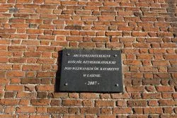 Symbole ŚDM w Łasinie