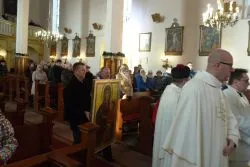 Symbole ŚDM w Łasinie