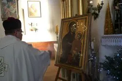 Symbole ŚDM w Łasinie
