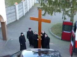 Symbole ŚDM w Łasinie