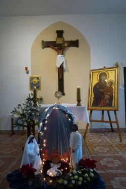 Symbole ŚDM w Łasinie