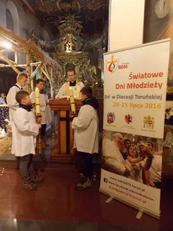 Peregrynacja Symboli ŚDM w Lubawie