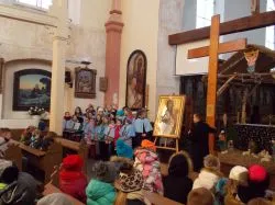 Peregrynacja Symboli ŚDM w Lubawie