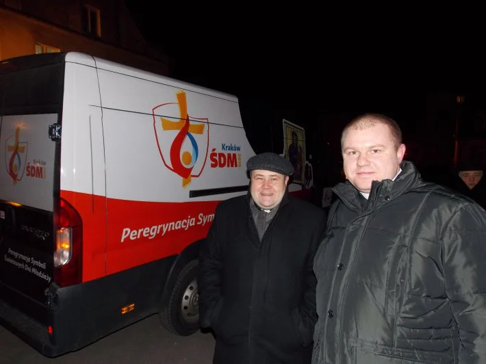 Symbole ŚDM w Działdowie