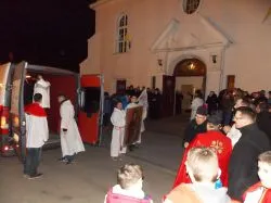 Symbole ŚDM w Działdowie