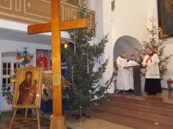 Symbole ŚDM w Działdowie