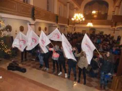 Symbole ŚDM w Działdowie