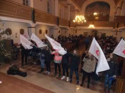Symbole ŚDM w Działdowie