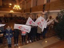 Symbole ŚDM w Działdowie