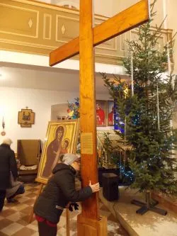 Symbole ŚDM w Działdowie