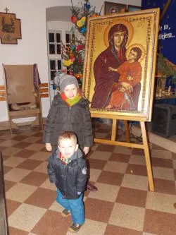 Symbole ŚDM w Działdowie