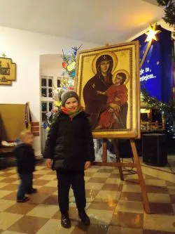 Symbole ŚDM w Działdowie