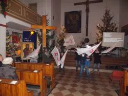 Symbole ŚDM w Działdowie
