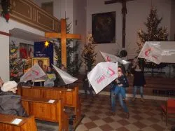 Symbole ŚDM w Działdowie