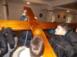 Symbole ŚDM w Działdowie