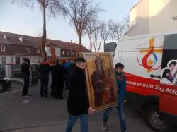 Symbole ŚDM w Działdowie