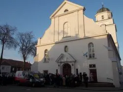 Symbole ŚDM w Działdowie