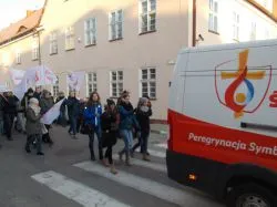 Symbole ŚDM w Działdowie