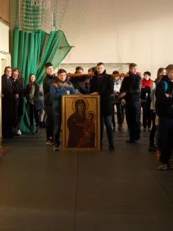 Symbole ŚDM w Działdowie