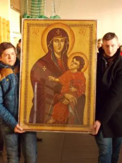 Symbole ŚDM w Działdowie