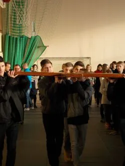 Symbole ŚDM w Działdowie