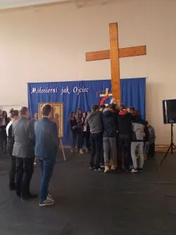 Symbole ŚDM w Działdowie