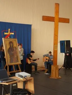 Symbole ŚDM w Działdowie