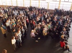 Symbole ŚDM w Działdowie