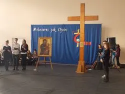 Symbole ŚDM w Działdowie