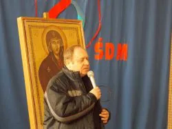 Symbole ŚDM w Działdowie