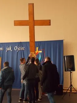 Symbole ŚDM w Działdowie