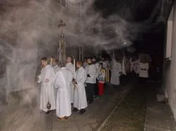 Symbole ŚDM w Brodnicy