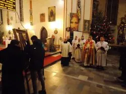 Symbole ŚDM w Brodnicy