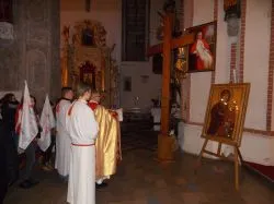 Symbole ŚDM w Brodnicy