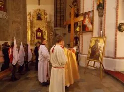Symbole ŚDM w Brodnicy