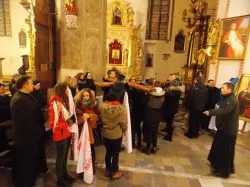 Symbole ŚDM w Brodnicy