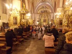 Symbole ŚDM w Brodnicy