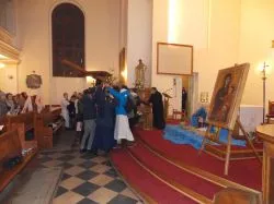 Symbole ŚDM w Brodnicy