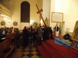 Symbole ŚDM w Brodnicy