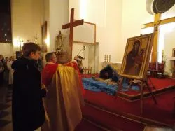 Symbole ŚDM w Brodnicy