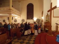 Symbole ŚDM w Brodnicy