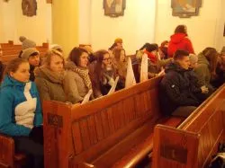 Symbole ŚDM w Brodnicy