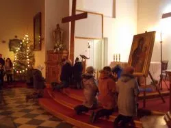 Symbole ŚDM w Brodnicy