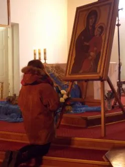 Symbole ŚDM w Brodnicy
