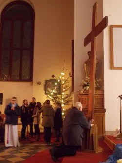 Symbole ŚDM w Brodnicy