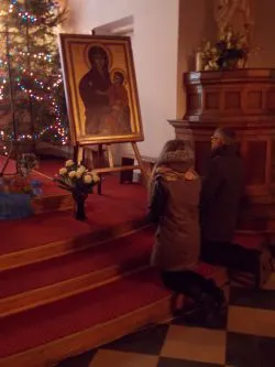 Symbole ŚDM w Brodnicy