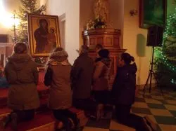 Symbole ŚDM w Brodnicy