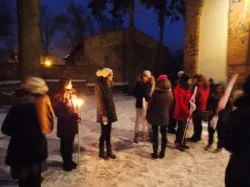 Symbole ŚDM w Kowalewie Pom.