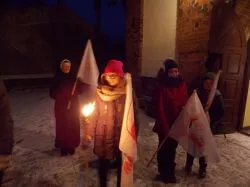 Symbole ŚDM w Kowalewie Pom.